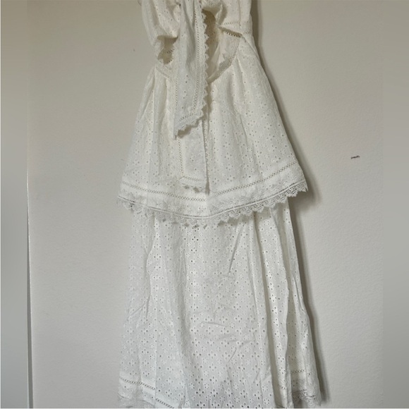 V. Chapman Panna Cotta Midi Dress White - Picture 7 of 10
